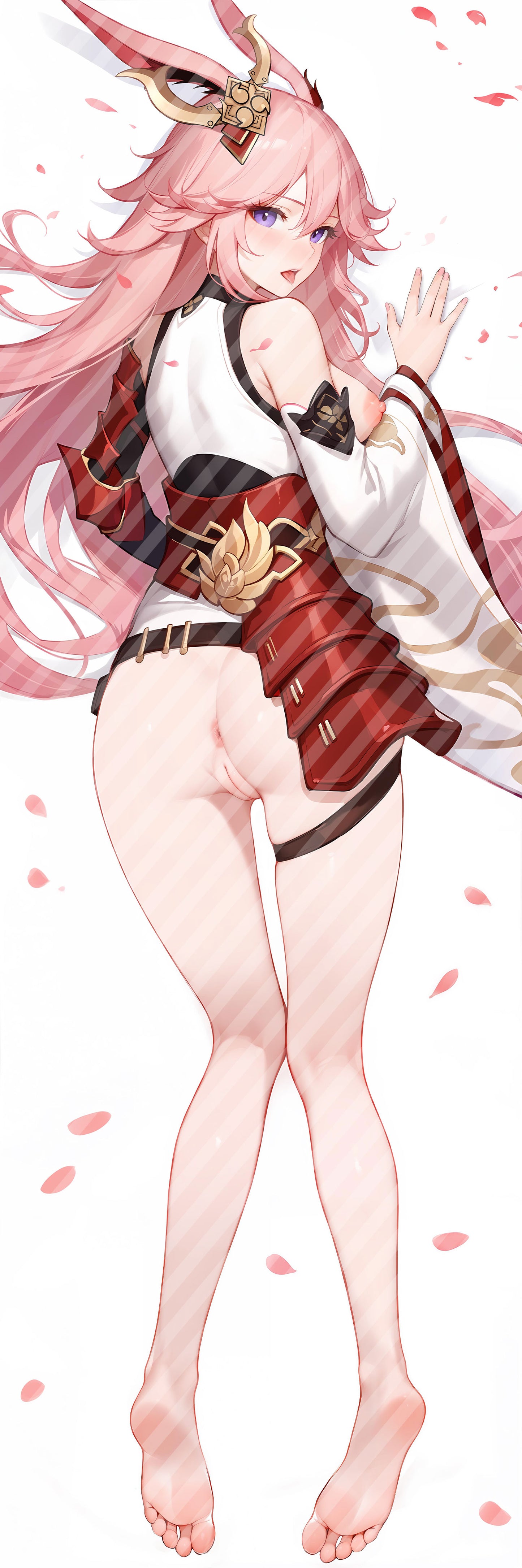 崩壞3rd 八重 樱の抱き枕カバー Honkai Impact 3rd Yae Sakura Bodypillow