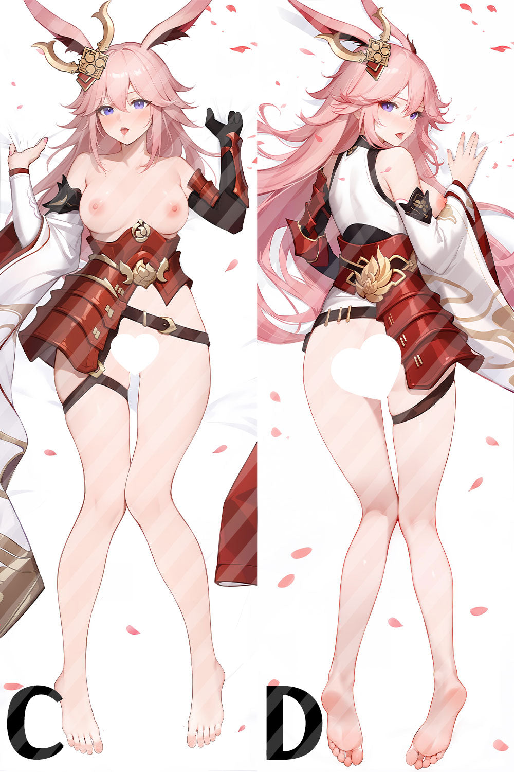 崩壞3rd 八重 樱の抱き枕カバー Honkai Impact 3rd Yae Sakura Bodypillow