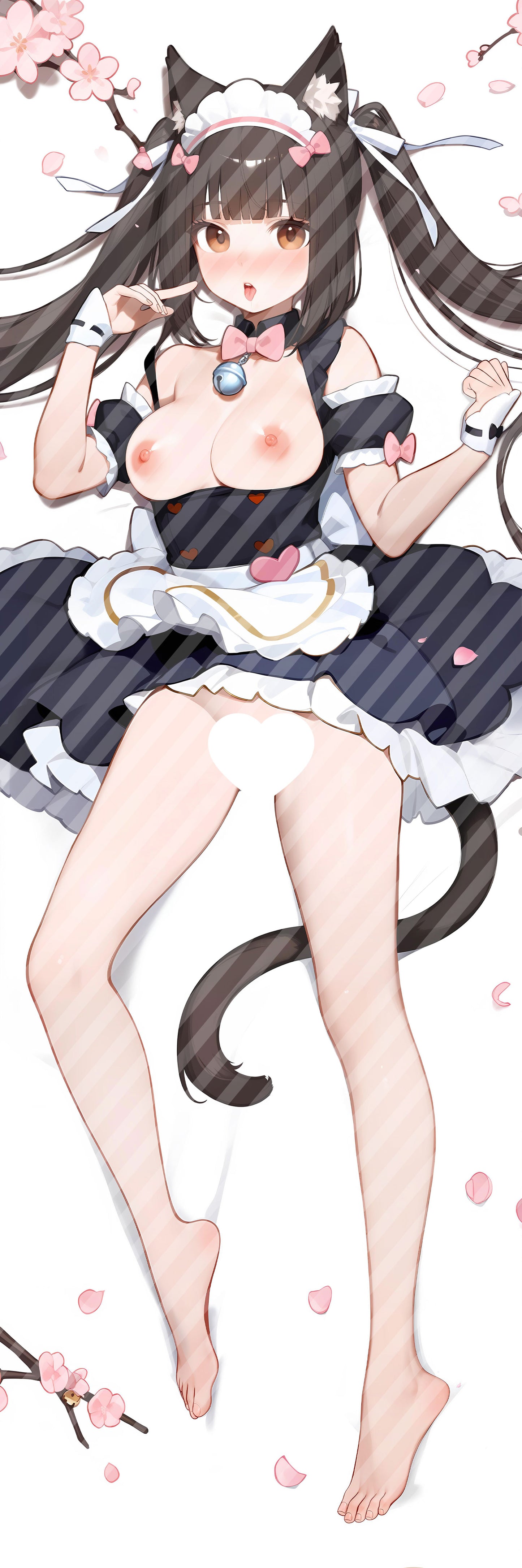 ネコぱら ショコラの抱き枕カバー NEKOPARA Chocola Bodypillow