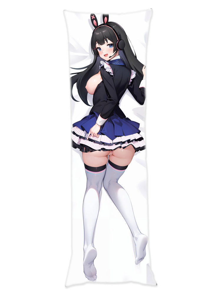 Hololive 月ノ美兎の抱き枕カバー Hololive Tsukino Mito's Bodypillow – 輝夜白兔