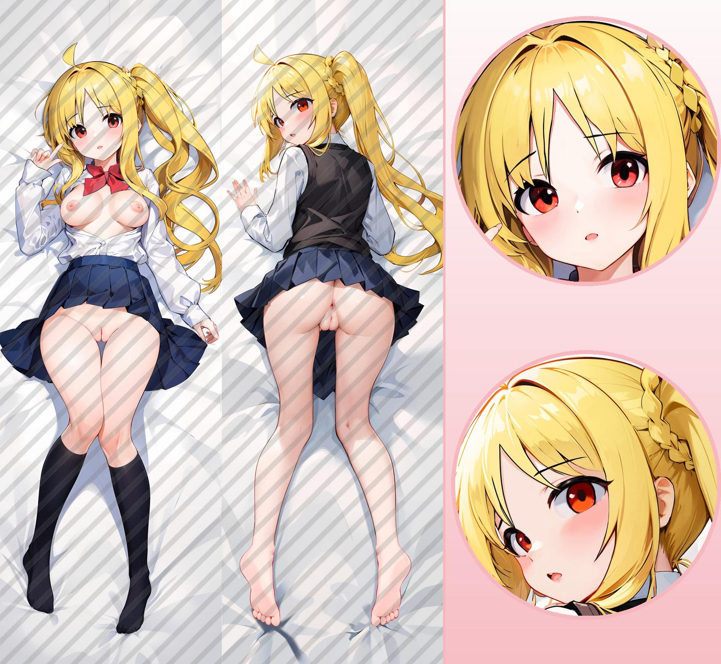 Bocchi the Rock! Ijichi Nijika's Body Pillow Cover