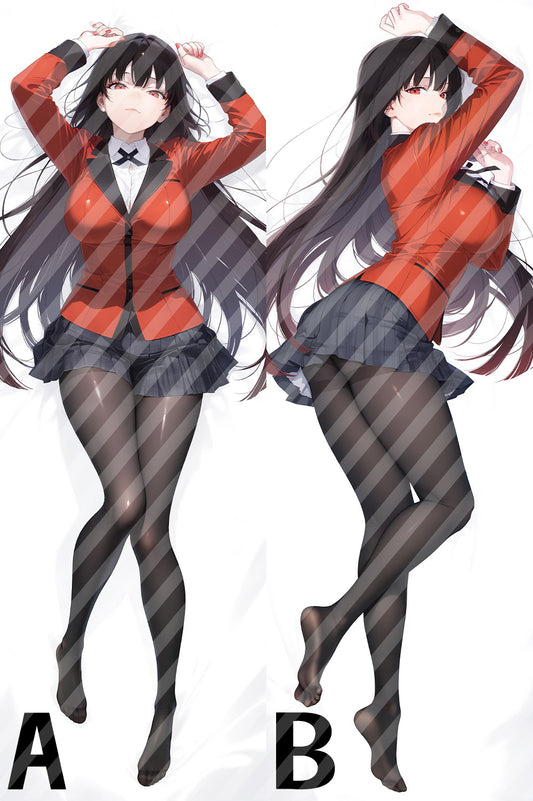 賭ケグルイ 蛇喰 夢子の抱き枕カバー Kakegurui - Compulsive Gambler Jabami Yumeko Bodypillow