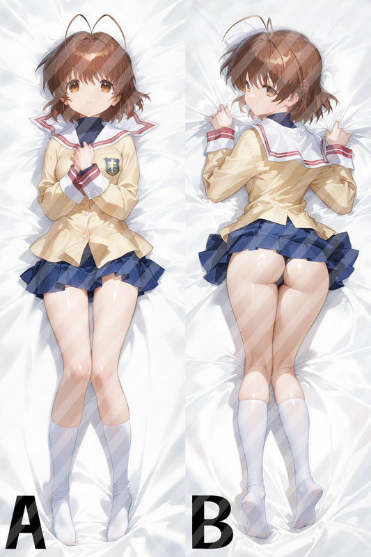 CLANNAD 古河 渚の抱き枕カバー CLANNAD Nagisa Furukawa Bodypillow