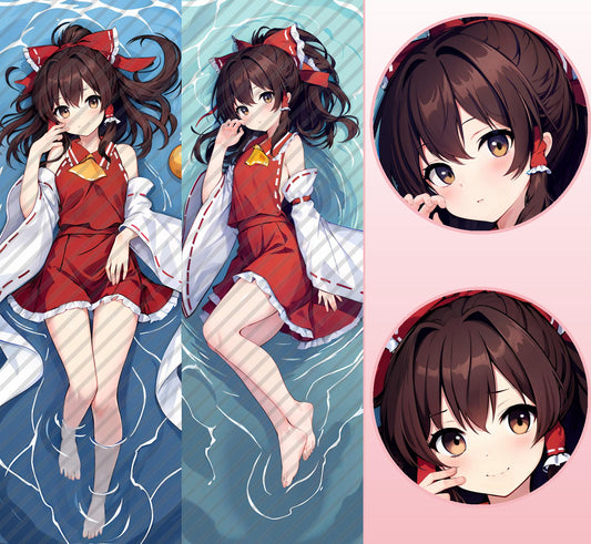 東方Project 博麗 霊夢の抱き枕カバー Touhou Project Hakurei Reimu's Bodypillow