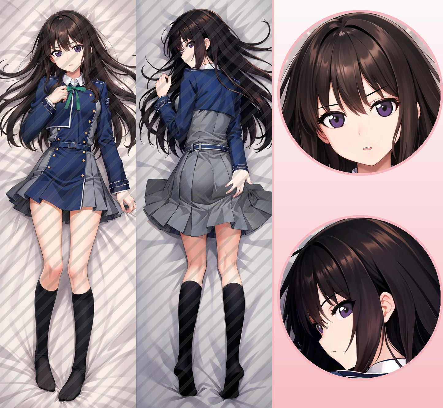 リコリス・リコイル 井ノ上 たきなの抱き枕カバー Lycoris Recoil Inoue Takina's Bodypillow