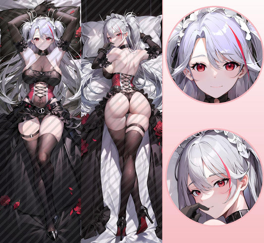 Azur Lane Prinz Eugen's Body Pillow Cover