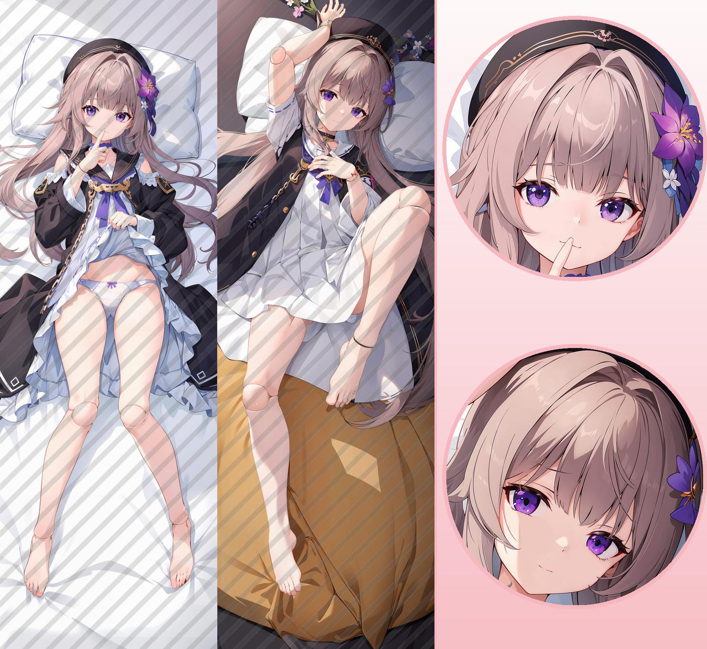 崩壊：スターレイル Hertaの抱き枕カバー Honkai: Star Rail Herta's Bodypillow