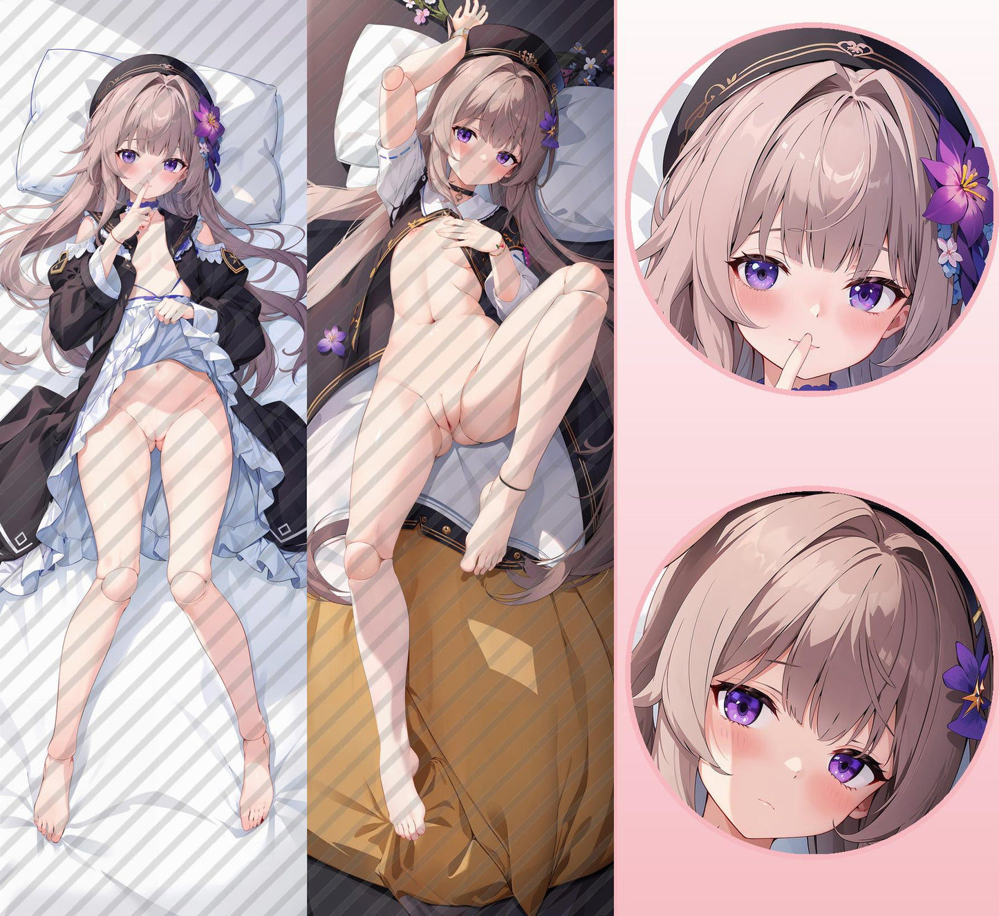 崩壊：スターレイル Hertaの抱き枕カバー Honkai: Star Rail Herta's Bodypillow