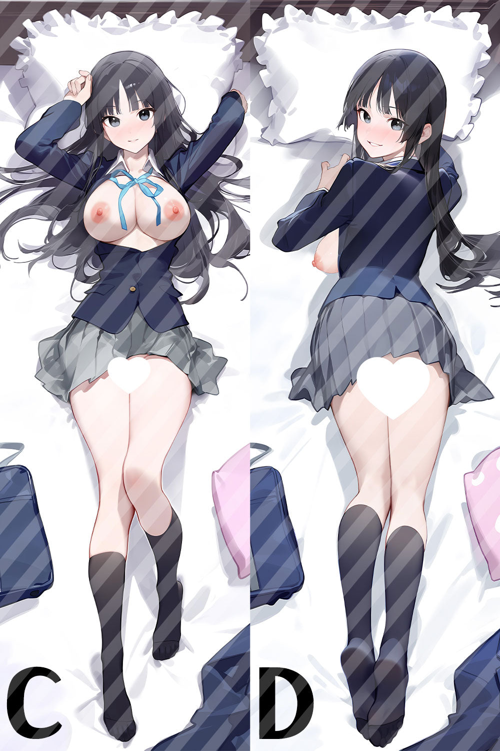 けいおん！ 秋山 澪の抱き枕カバー K-ON!  Akiyama Mio Bodypillow