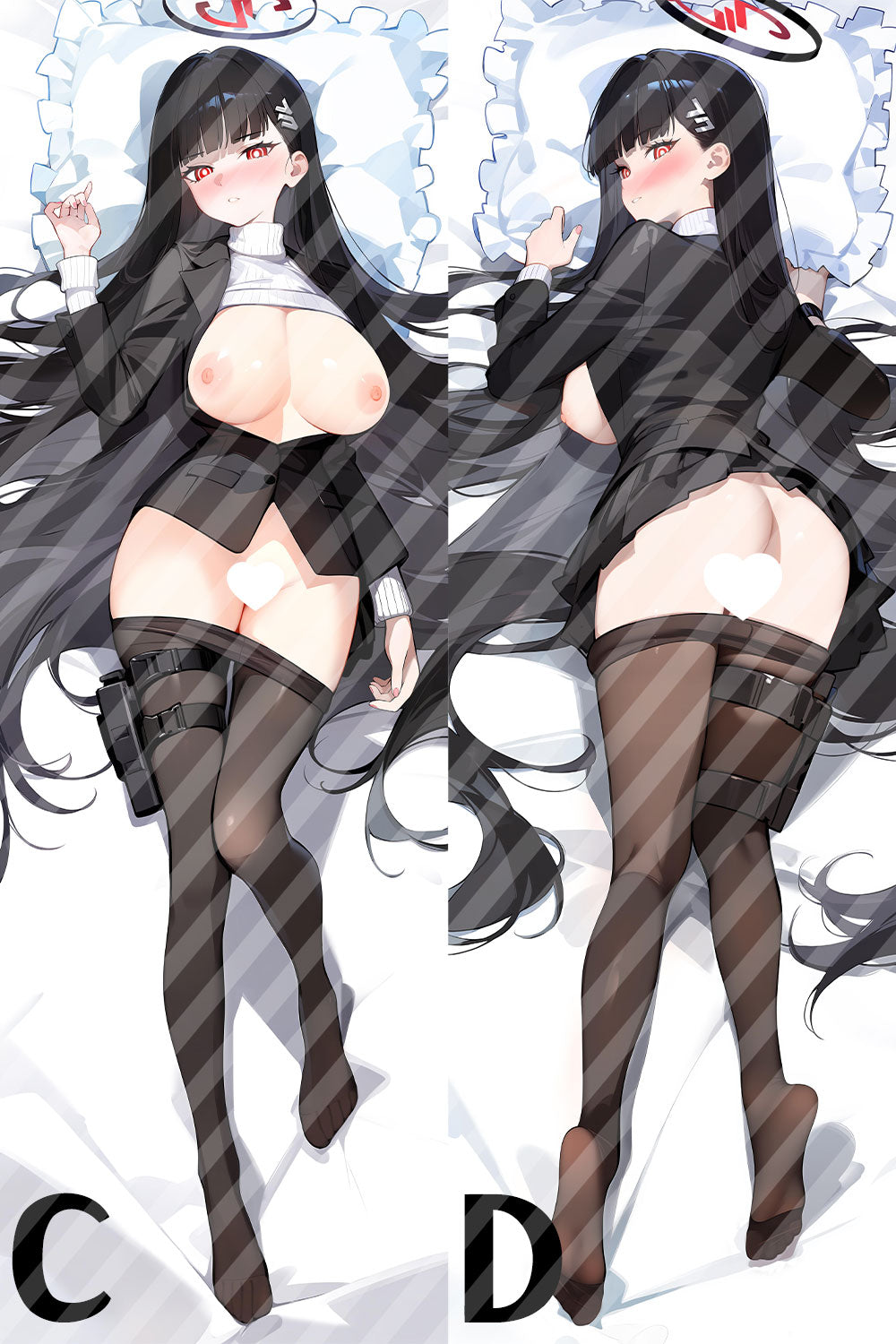 ブルーアーカイブ 調月 リオの抱き枕カバー Blue Archive Tsukatsuki Rio Bodypillow