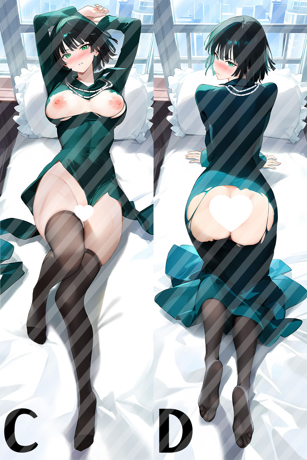 ワンパンマン フブキの抱き枕カバー One-Punch Man Fubuki Bodypillow