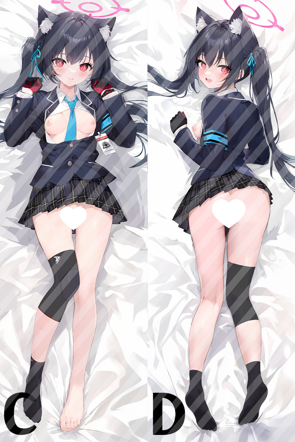 ブルーアーカイブ 黒見 セリカの抱き枕カバー Blue Archive Kuromi Serika Bodypillow