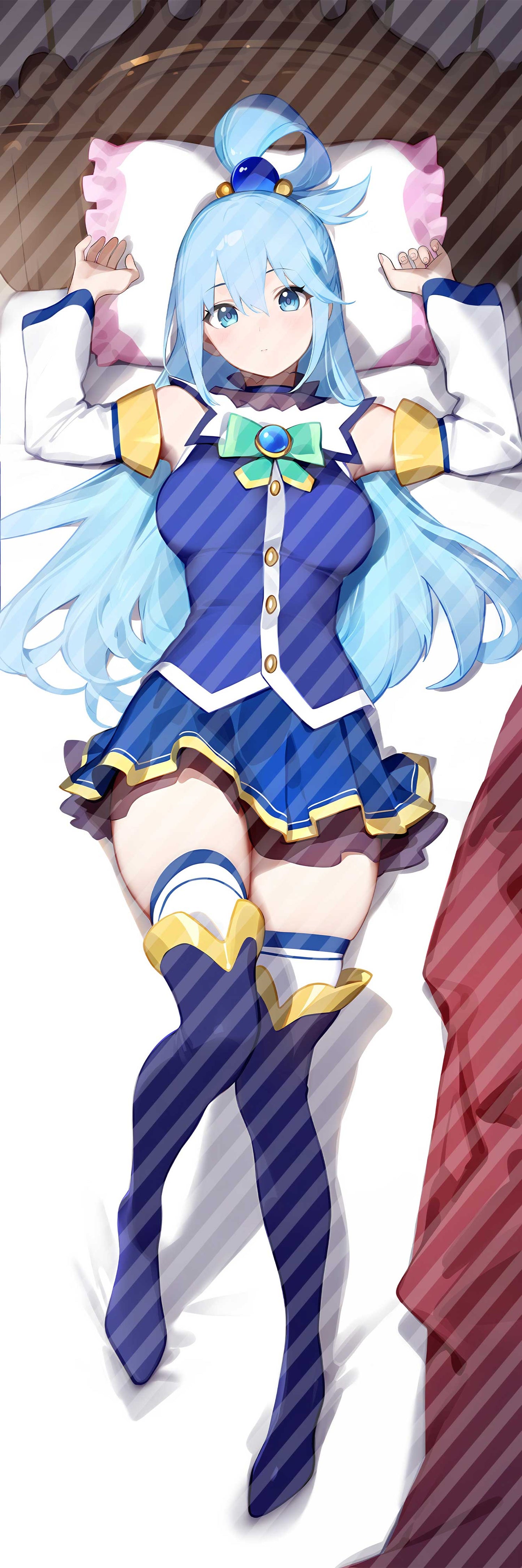 この素晴らしい世界に祝福を！ アクアの抱き枕カバー Konosuba Aqua Bodypillow