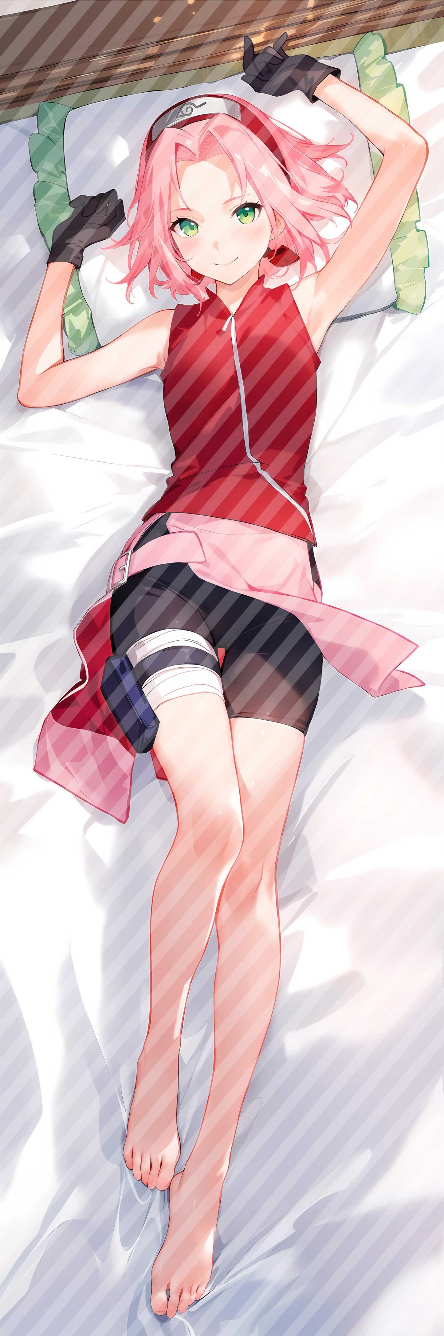 NARUTO -ナルト- 春野 サクラの抱き枕カバー Naruto Haruno Sakura Bodypillow