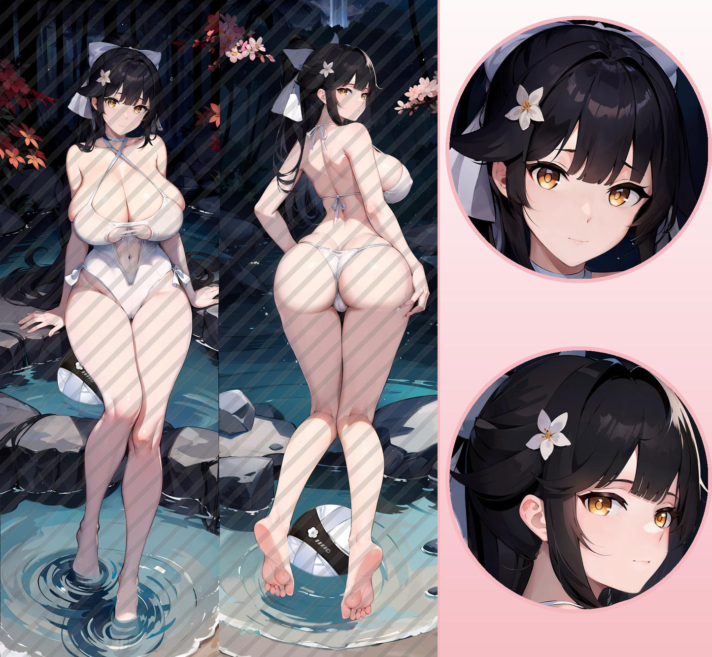 Azur Lane Takao's Body Pillow Cover