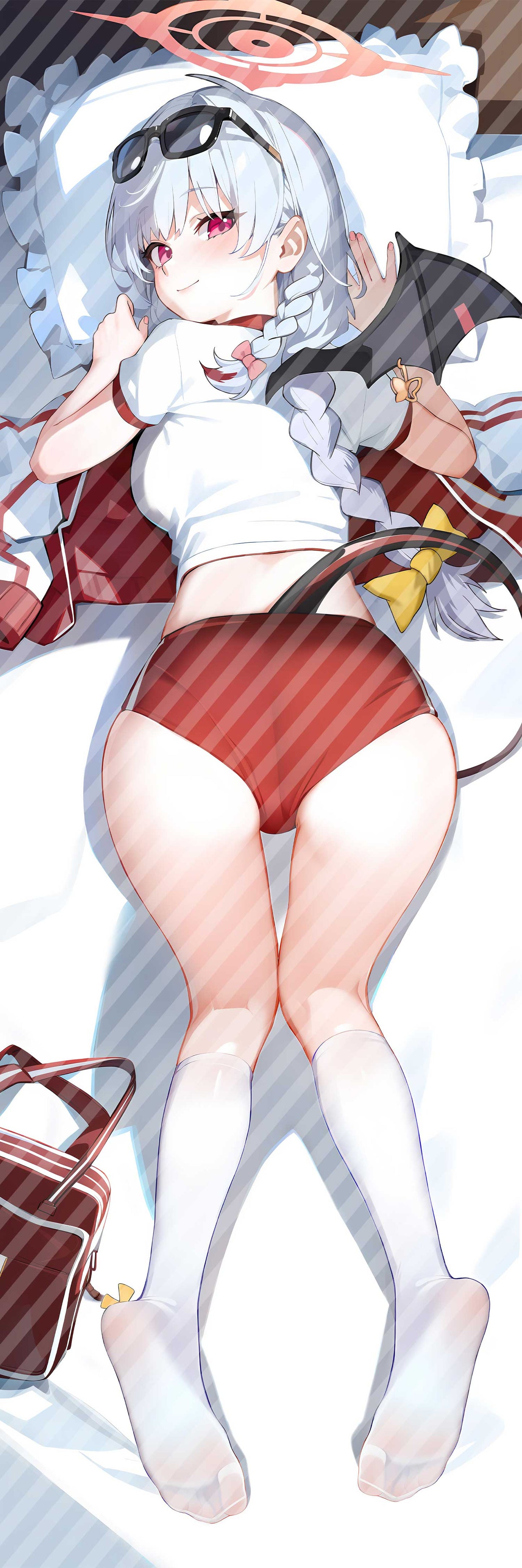 ブルーアーカイブ 黒舘 ハルナの抱き枕カバー Blue Archive Kurodate Haruna Bodypillow