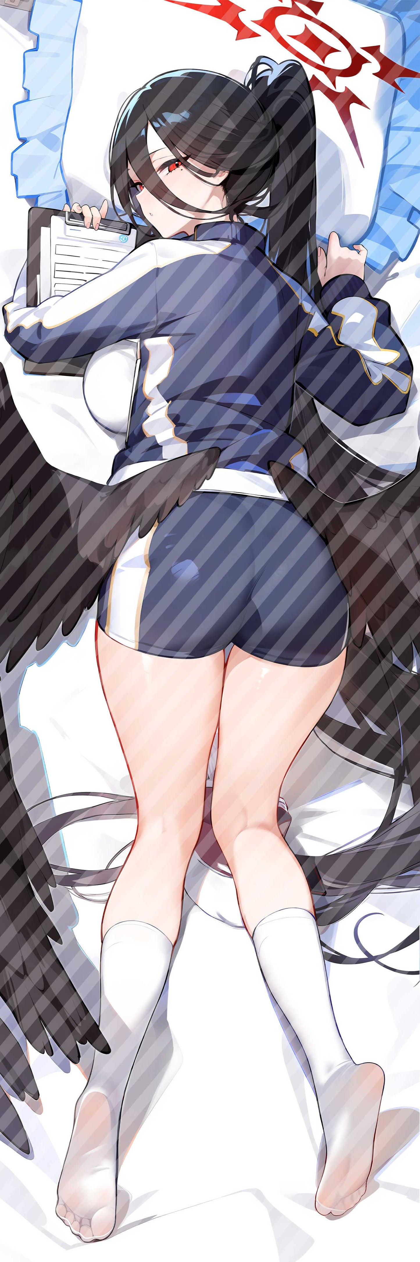 ブルーアーカイブ 羽川 ハスミの抱き枕カバー Blue Archive Hanekawa Hasumi Bodypillow