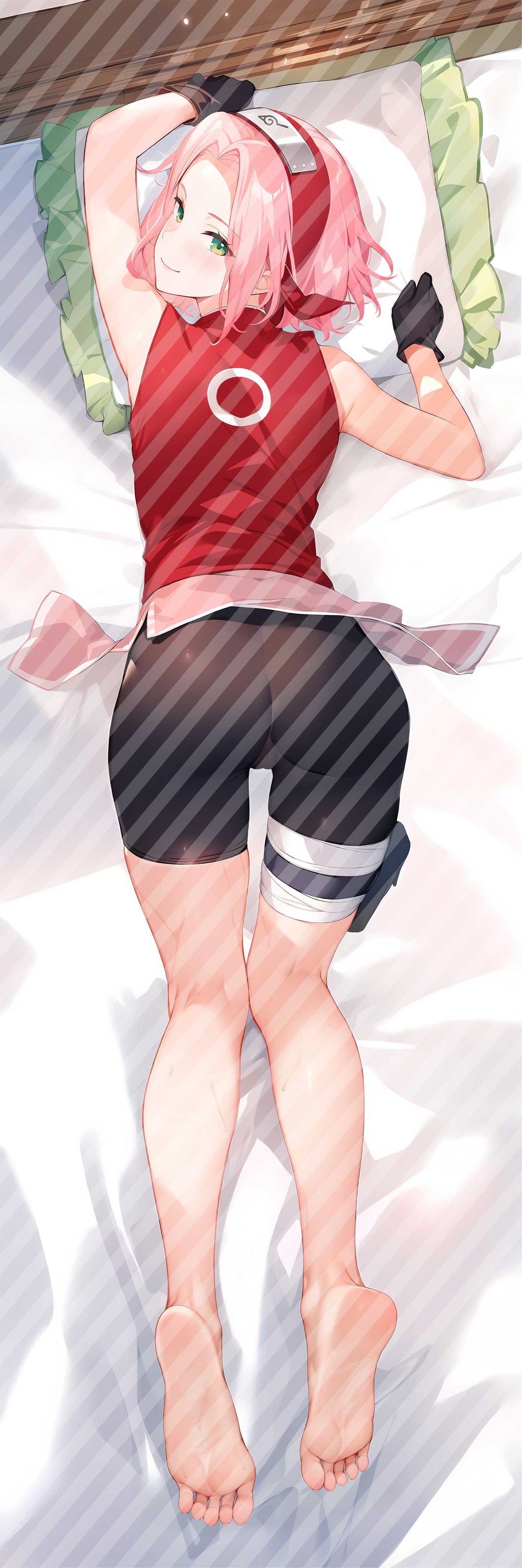 NARUTO -ナルト- 春野 サクラの抱き枕カバー Naruto Haruno Sakura Bodypillow