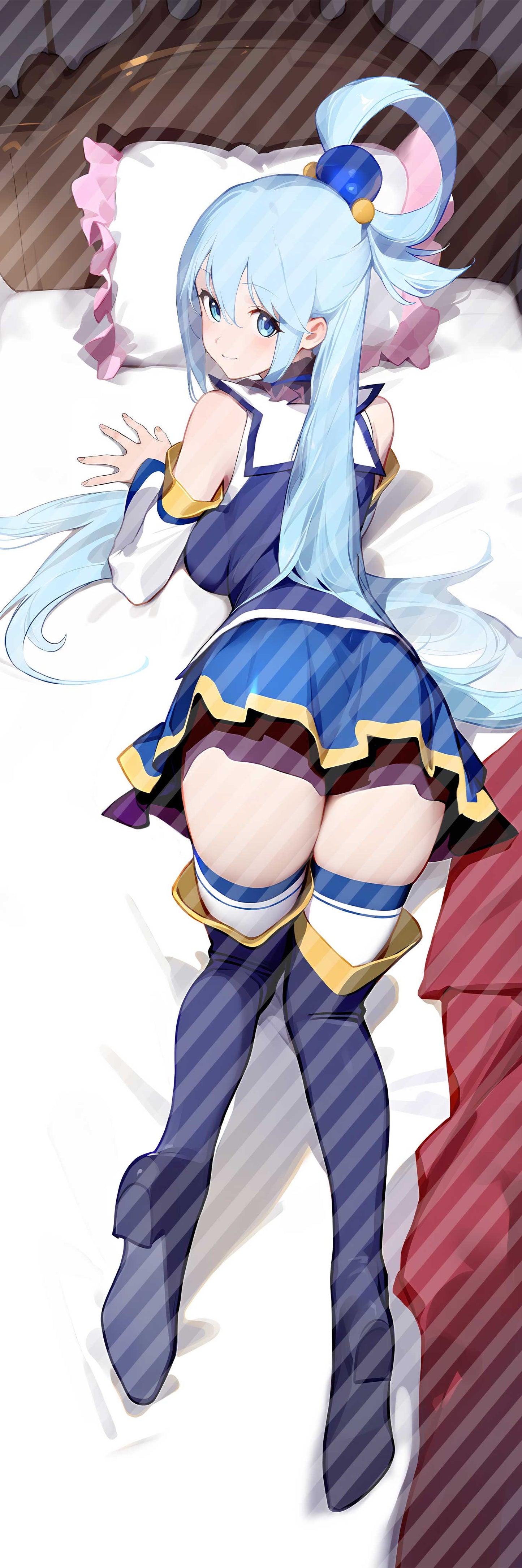 この素晴らしい世界に祝福を！ アクアの抱き枕カバー Konosuba Aqua Bodypillow