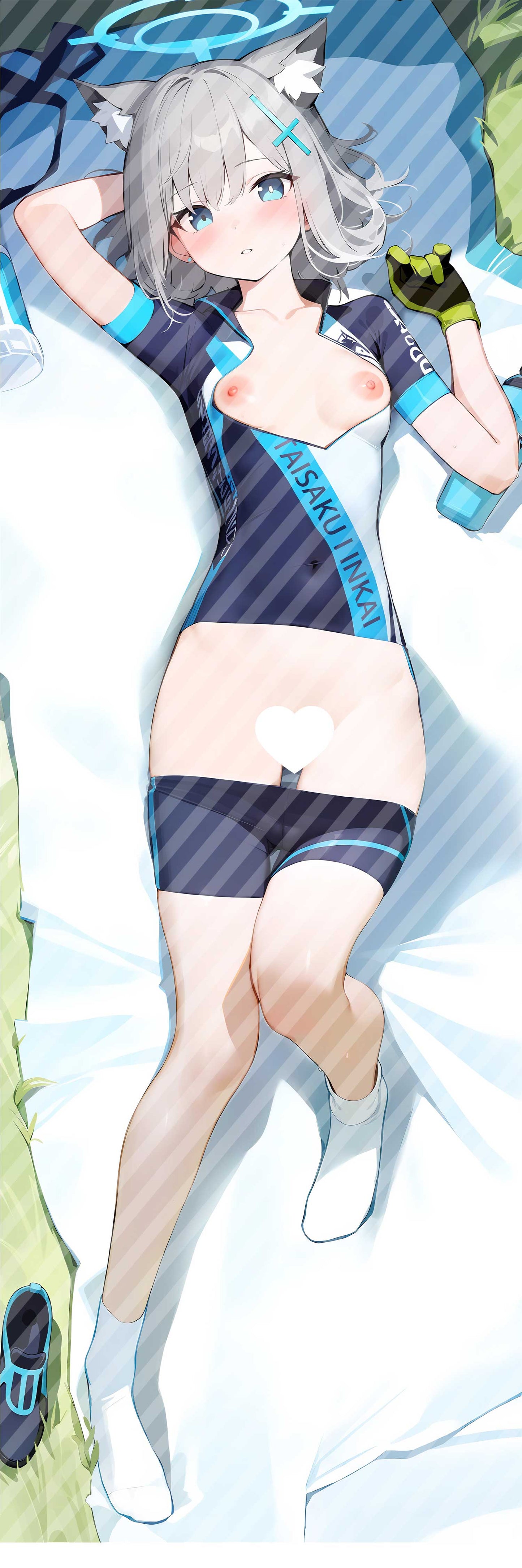 ブルーアーカイブ 砂狼 シロコの抱き枕カバー Blue Archive Sunaōkami Shiroko Bodypillow