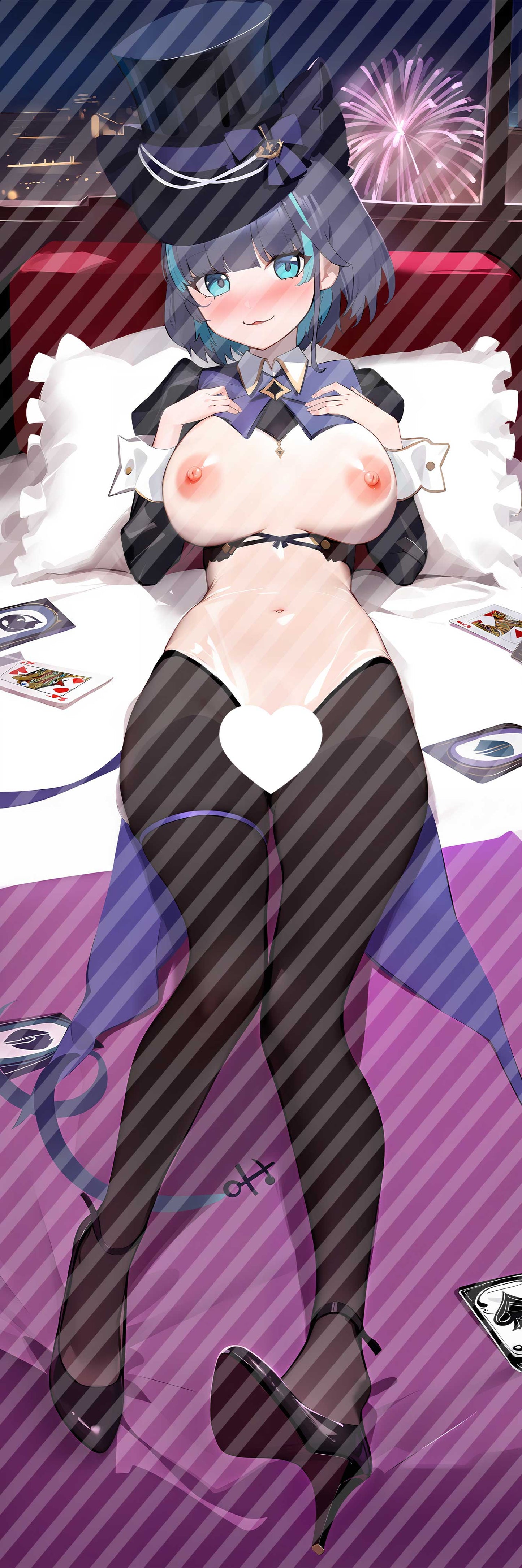 アズールレーン チェシャーの抱き枕カバー Azur Lane  Cheshire Bodypillow