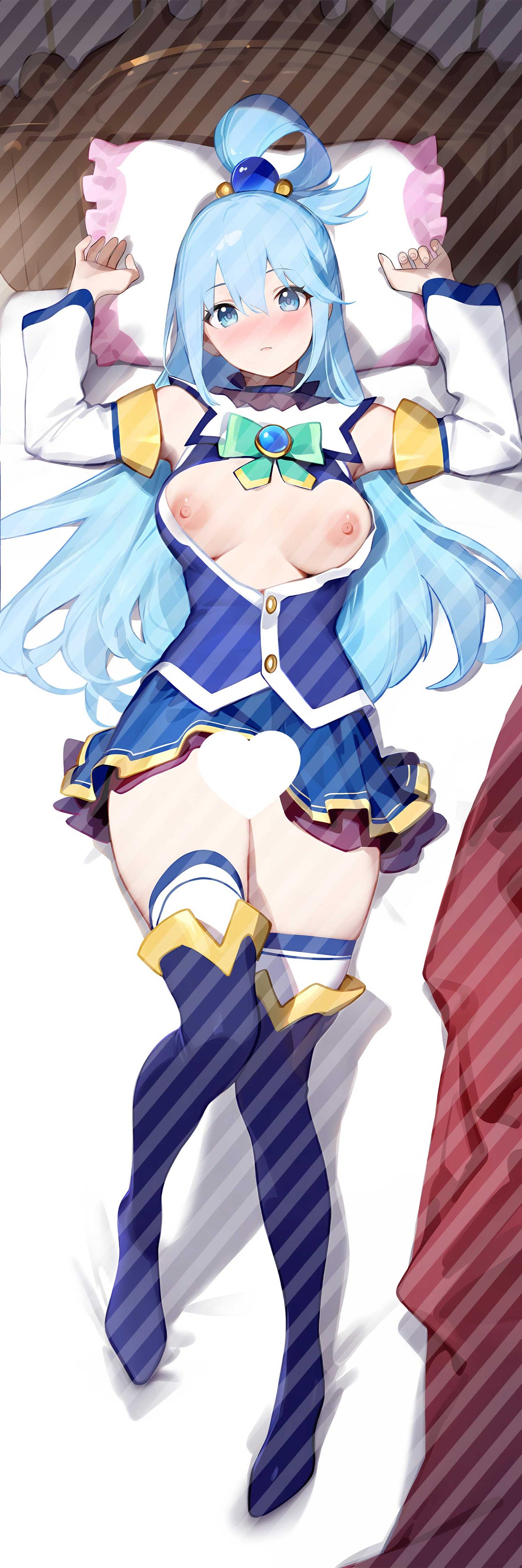 この素晴らしい世界に祝福を！ アクアの抱き枕カバー Konosuba Aqua Bodypillow