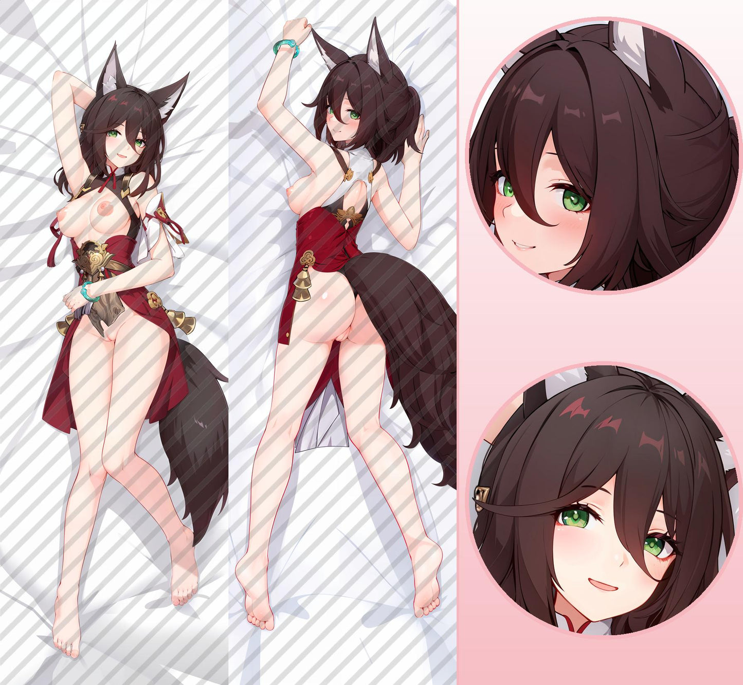 崩壊：スターレイル Tingyunの抱き枕カバー Honkai: Star Rail Tingyun's Bodypillow