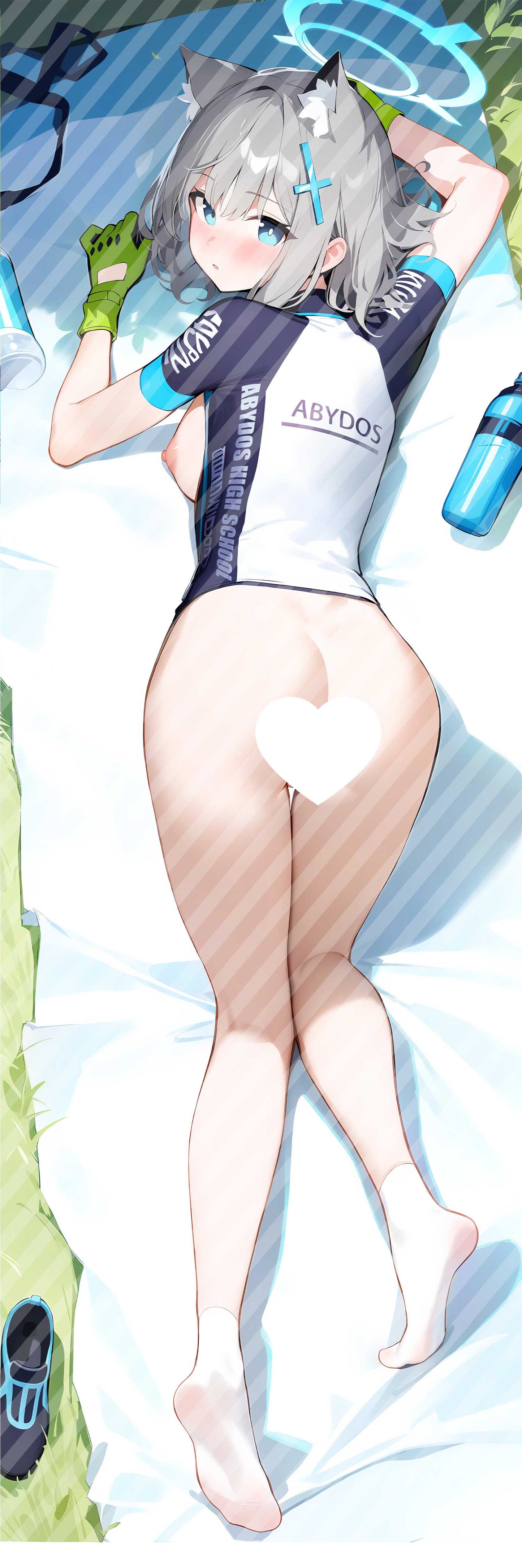 ブルーアーカイブ 砂狼 シロコの抱き枕カバー Blue Archive Sunaōkami Shiroko Bodypillow