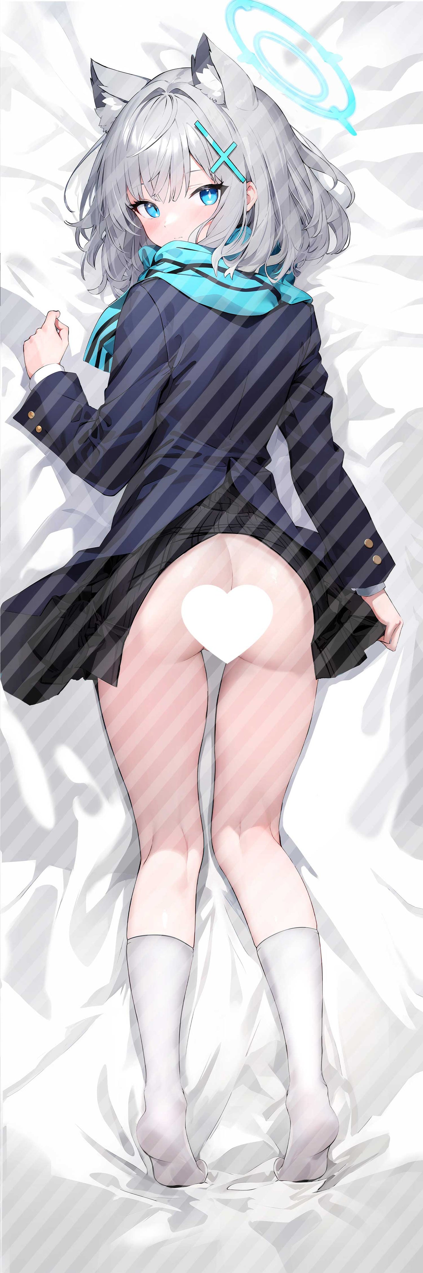 ブルーアーカイブ 砂狼 シロコの抱き枕カバー Blue Archive Sunaōkami Shiroko Bodypillow