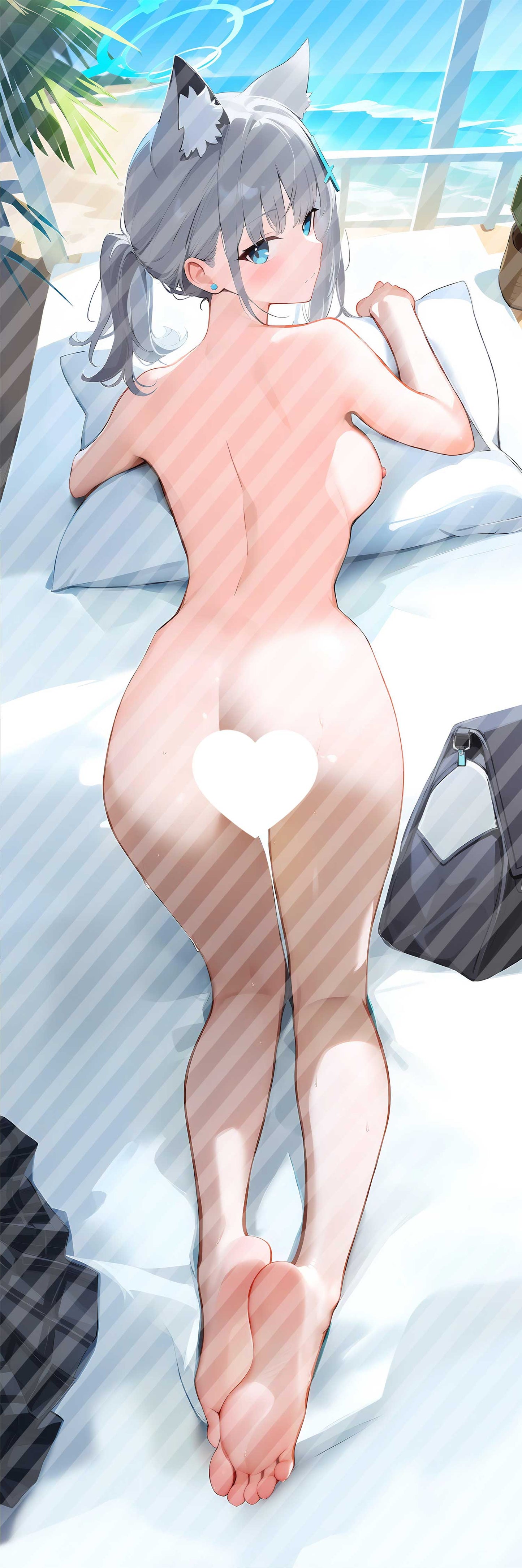 ブルーアーカイブ 砂狼 シロコの抱き枕カバー Blue Archive Sunaōkami Shiroko Bodypillow