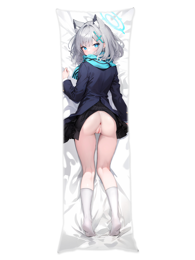 ブルーアーカイブ 砂狼シロコの抱き枕カバー Blue Archive The Animation Shiroko's Bodypillow