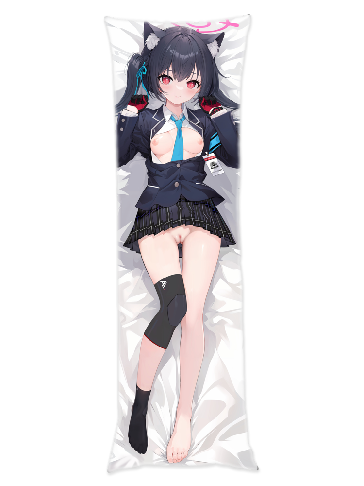 ブルーアーカイブ 黒見 セリカの抱き枕カバー Blue Archive The Animation Kuromi Serika's Bodypillow