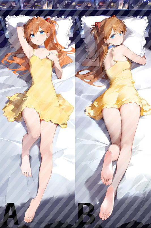 新世紀エヴァンゲリオン 惣流・アスカ・ラングレーの抱き枕カバー Neon Genesis Evangelion Asuka Langley Soryu Bodypillow