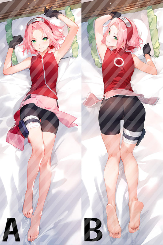 NARUTO -ナルト- 春野 サクラの抱き枕カバー Naruto Haruno Sakura Bodypillow