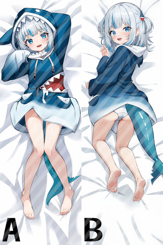 ホロライブ Vtuber がうる・ぐらの抱き枕カバー Hololive Vtuber Gawr Gura Bodypillow