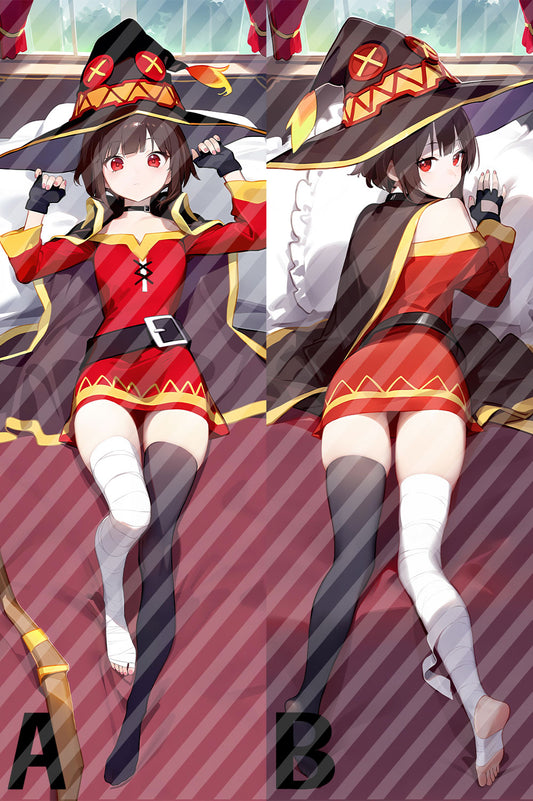 この素晴らしい世界に祝福を！ めぐみんの抱き枕カバー Konosuba Megumin Bodypillow