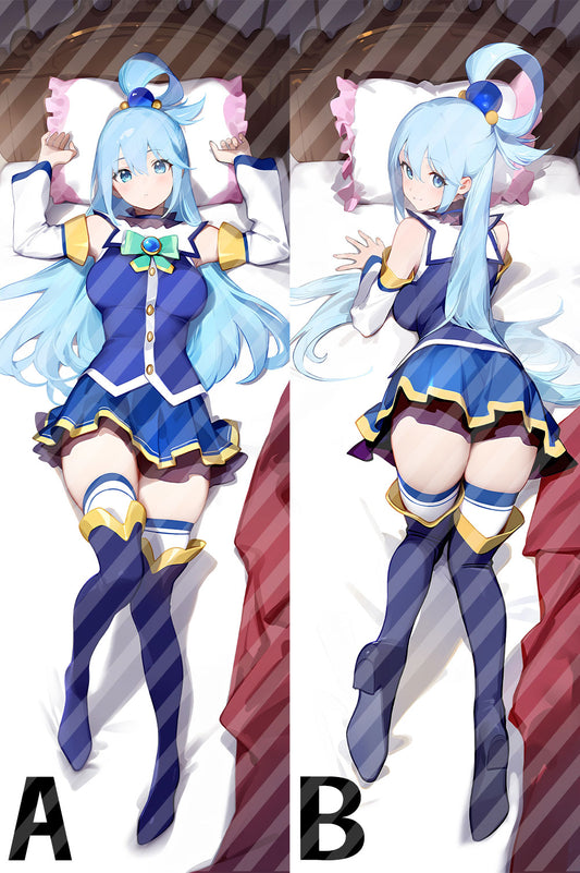 この素晴らしい世界に祝福を！ アクアの抱き枕カバー Konosuba Aqua Bodypillow