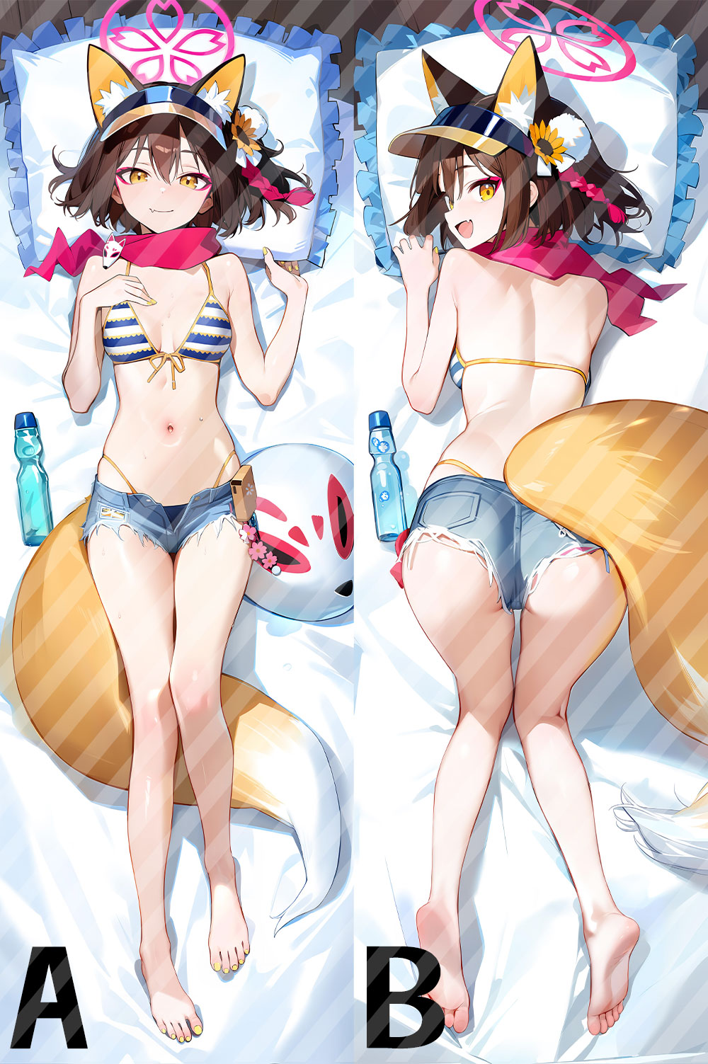 ブルーアーカイブ 久田 イズナの抱き枕カバー Blue Archive Kuda Izuna Bodypillow